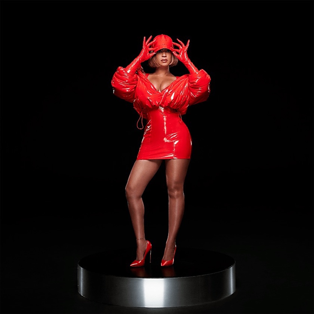 Adidas x Ivy Park Ivy Heart Red Latex Dress M